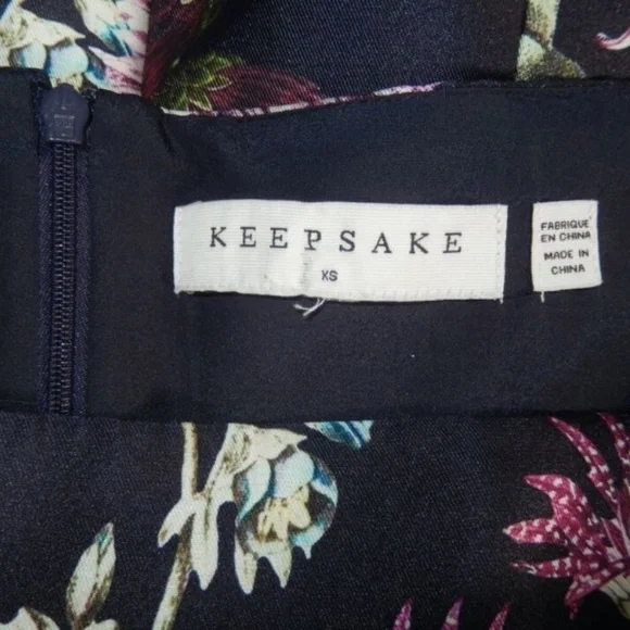 Keepsake The Label Stand Still Floral Off The Shoulder Dress